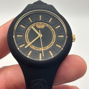 Versus Versace VSPOQ8021 Fire Island 39mm Silicone Strap Watch Unisex NIBWT